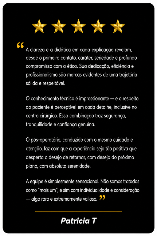 Depoimento paciente
